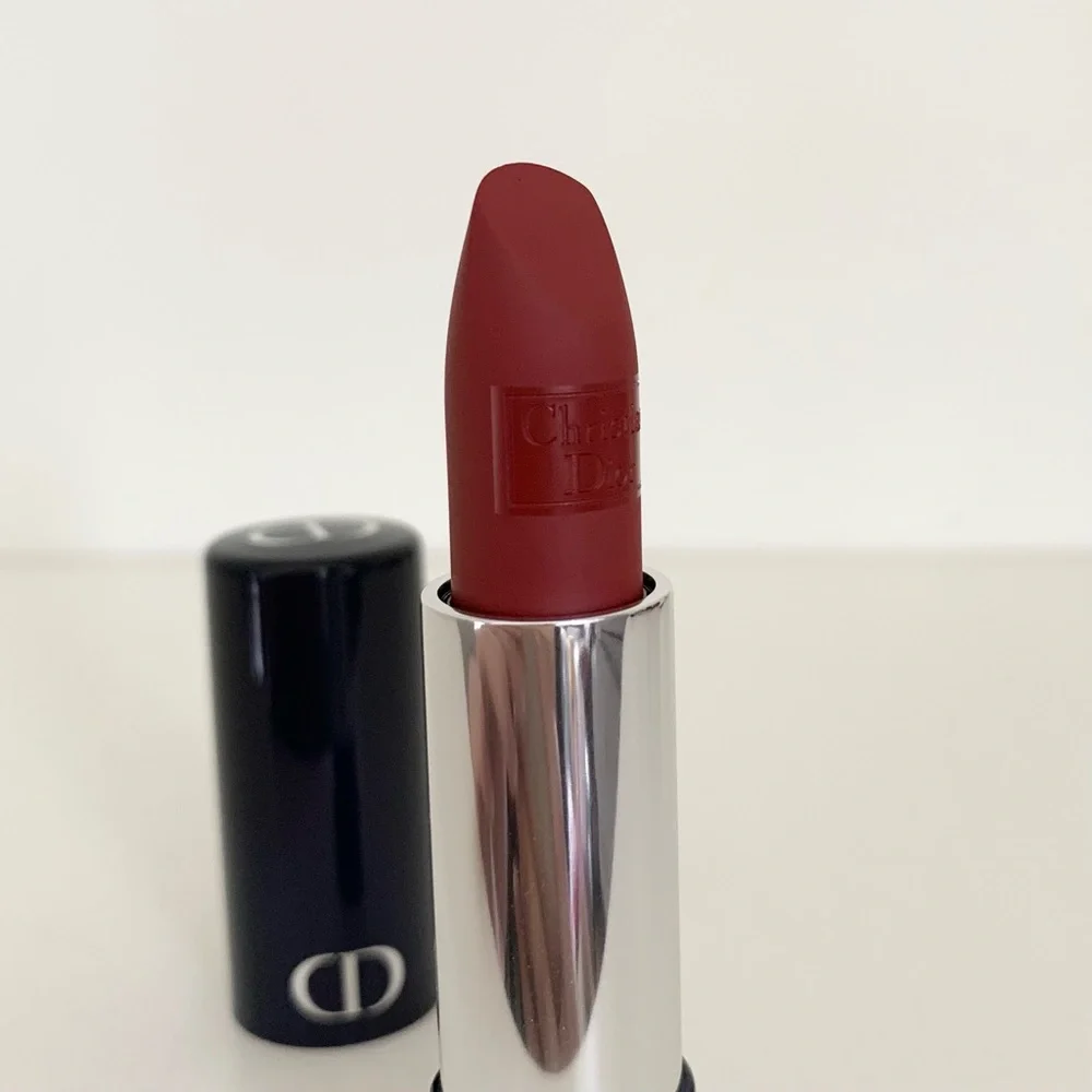 NWOT Rouge Dior matte red lipstick full size 858